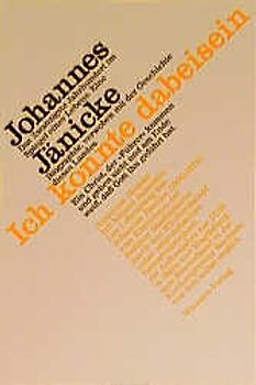 Ich konnte dabei sein