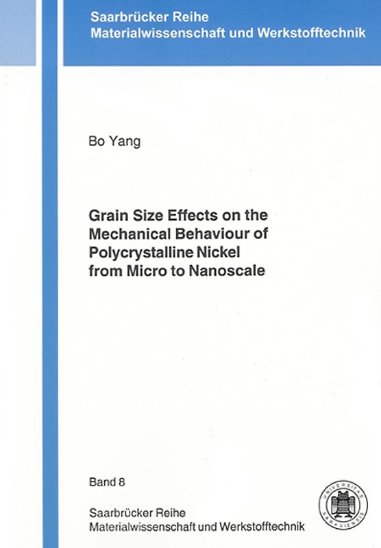 Grain Size Effects on the Mechanical Behaviour of Polycrystalline Nickel from Micro to Nanoscale