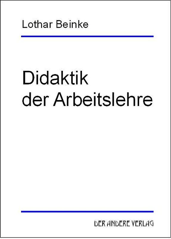 Didaktik der Arbeitslehre