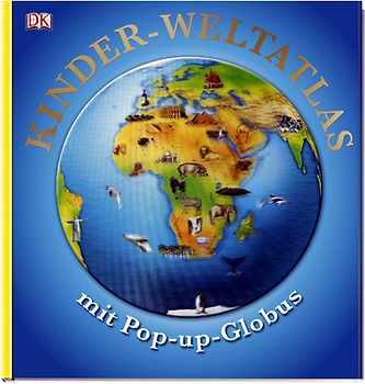 Kinder-Weltatlas mit Pop-up-Globus