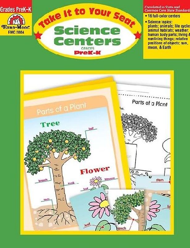 Take It to Your Seat: Science Centers, Prek - Kindergarten Teacher Resource
