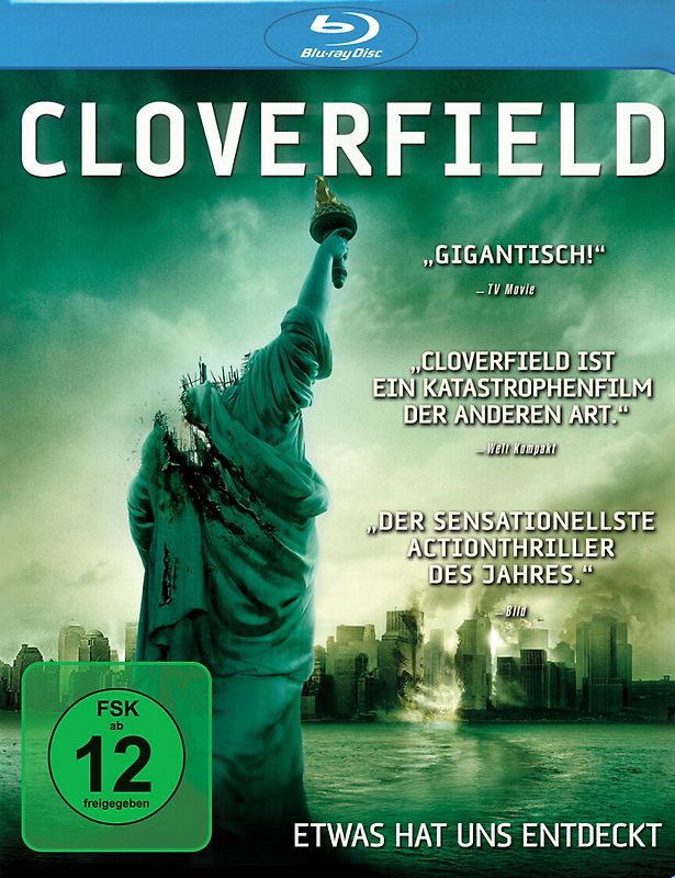 Cloverfield Blu-ray Disc