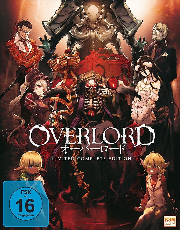 Overlord [Limited Complete Edition, 3 Discs] Blu-ray Disc