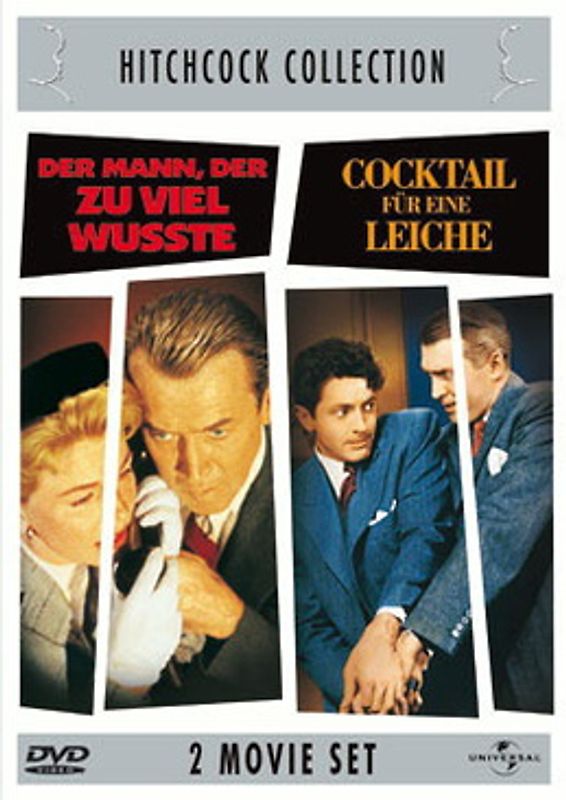 Hitchcock Collection: Der Mann, der zu viel wusste / Cocktail für eine Leiche DVD