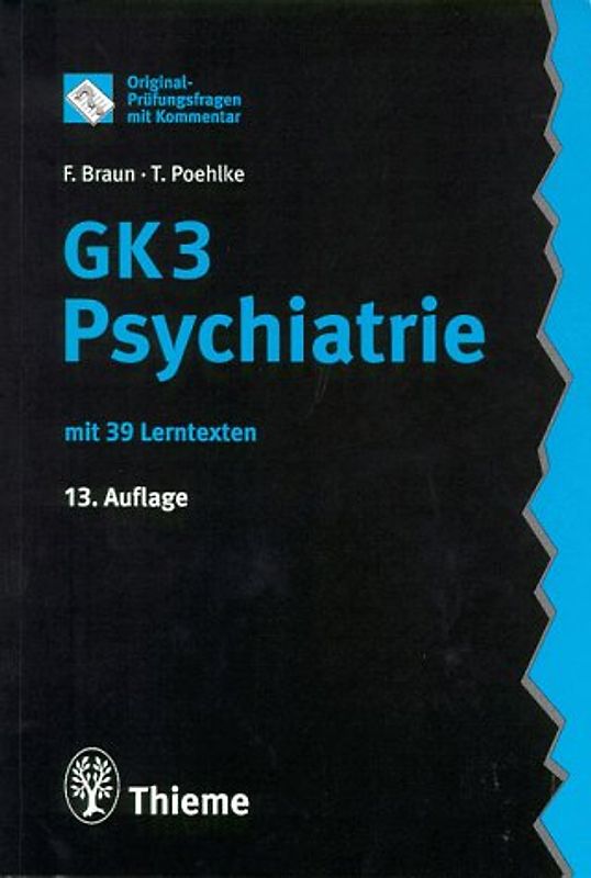 GK 3 Psychiatrie. Mit 39 Lerntexten