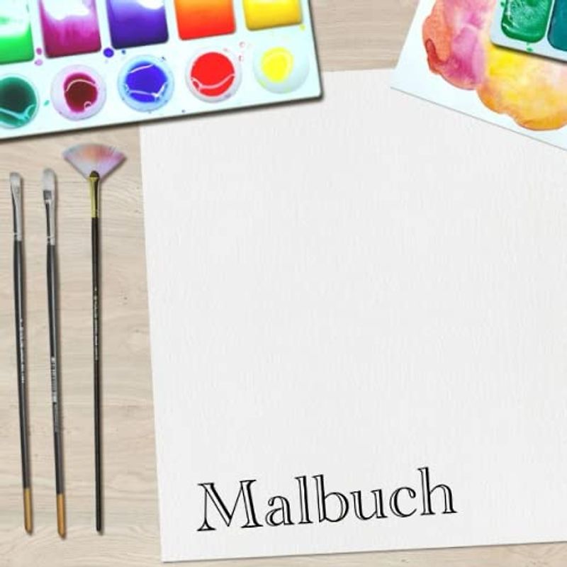 Malbuch: Blanko Malbuch zum selbst gestalten - dein Erinnerungsbuch an eine tolle Kindheit