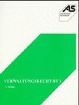 Verwaltungsrecht BT 1