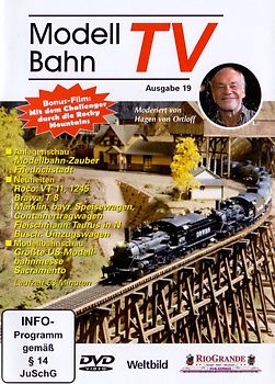 Modell Bahn TV: Ausgabe 19 [2 DVDs, Weltbild] DVD