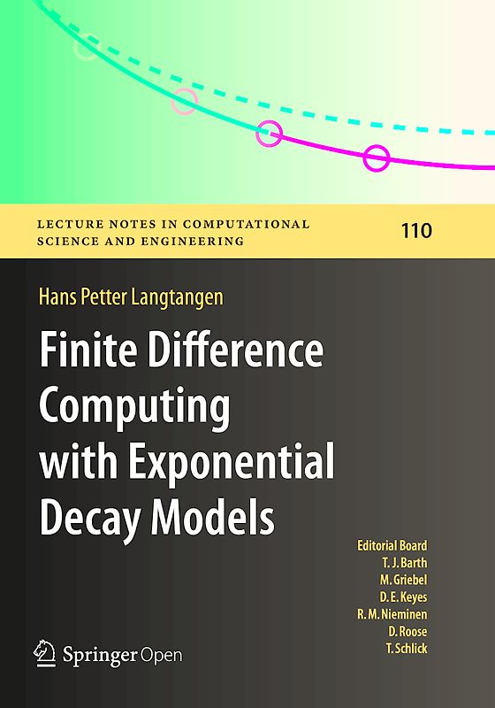 Finite Difference Computing with Exponential Decay Models