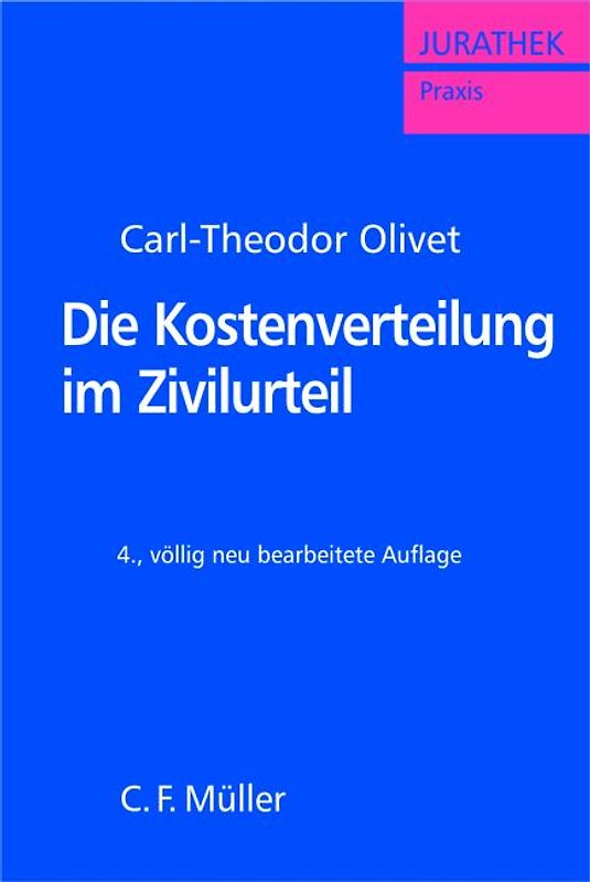 Die Kostenverteilung im Zivilurteil