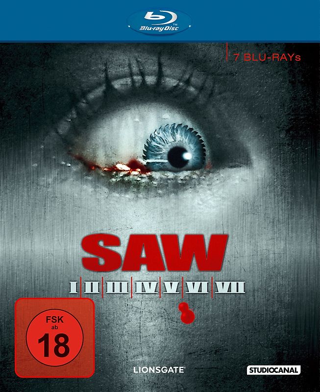 Saw I-VII [Collector's Edition, 7 Blu-rays] Blu-ray Disc