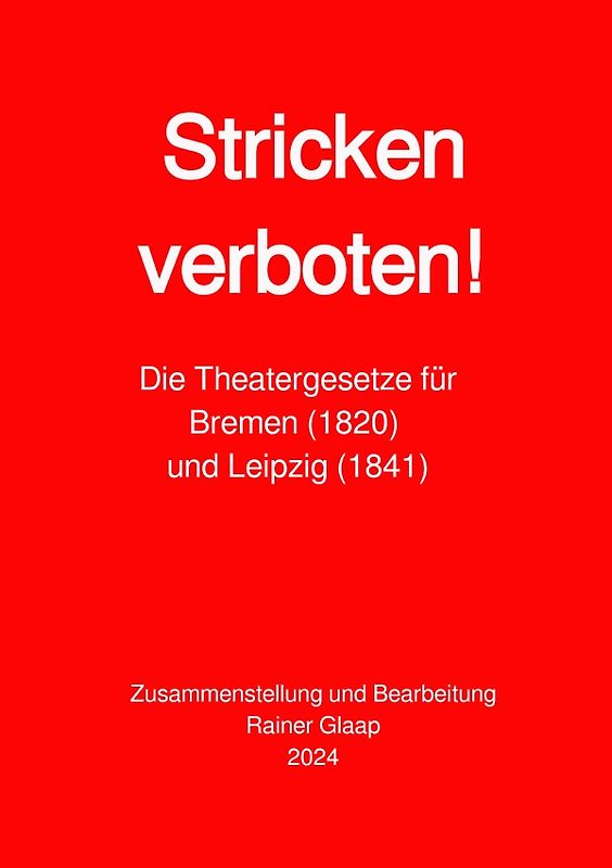 Stricken verboten!