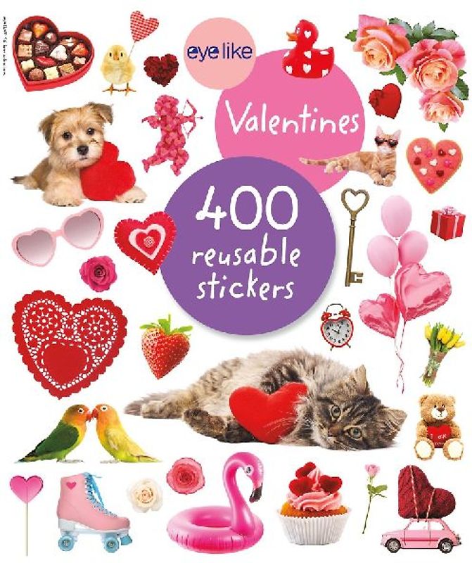 Eyelike Stickers: Valentines