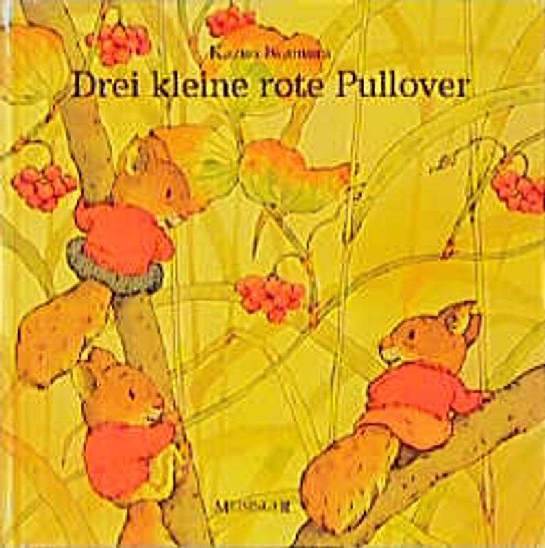 Drei kleine rote Pullover