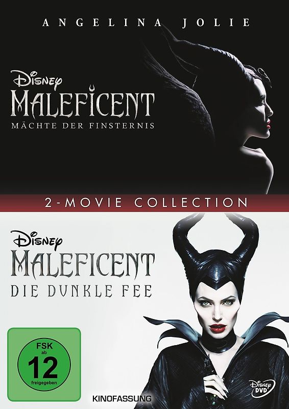 Maleficent - Mächte der Finsternis / Maleficent - Die dunkle Fee [2 DVDs] DVD