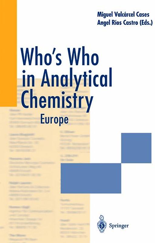 Who’s Who in Analytical Chemistry