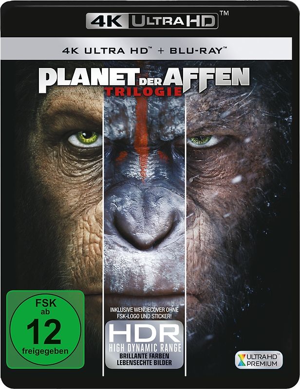 Planet der Affen Trilogie [3 Discs] Blu-ray Disc