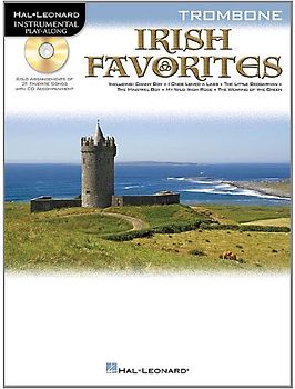 Instrumental Play-Along Irish Favorites Trombone Book/Cd (Instrumental Play Along Bk Cd)