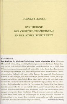 Das Ereignis der Christus-Erscheinung in der ätherischen Welt