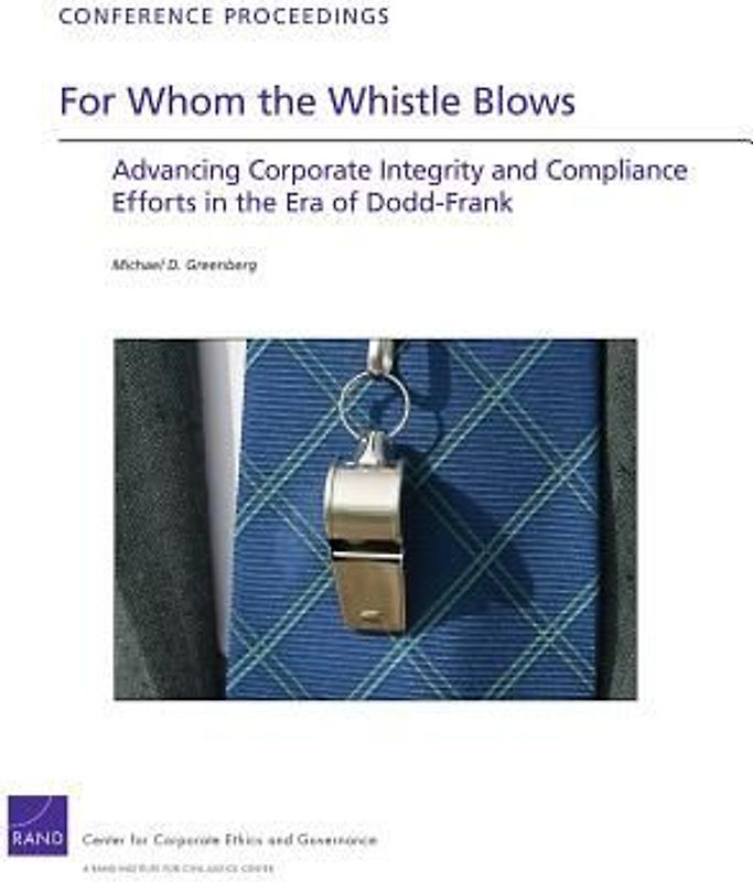 For Whom the Whistle Blows