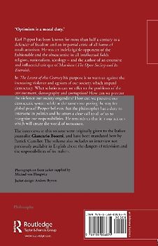 The Lesson of this Century