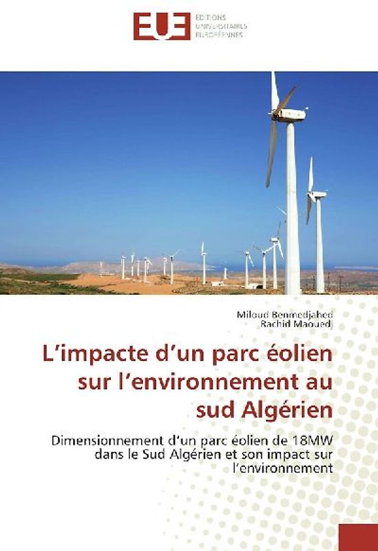 L'impacte d'un parc éolien sur l'environnement au sud Algérien