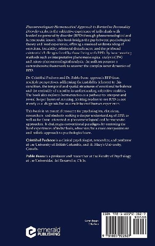 Phenomenological-Hermeneutical Approach to Borderline Personality Disorder