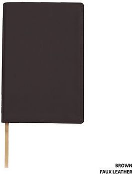 Lsb, 2 Column Verse-By-Verse, Brown Faux Leather, Indexed