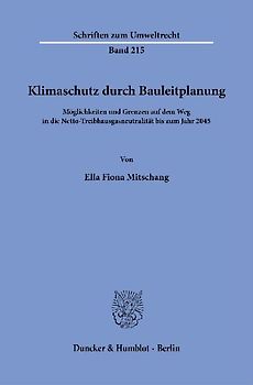 Klimaschutz durch Bauleitplanung