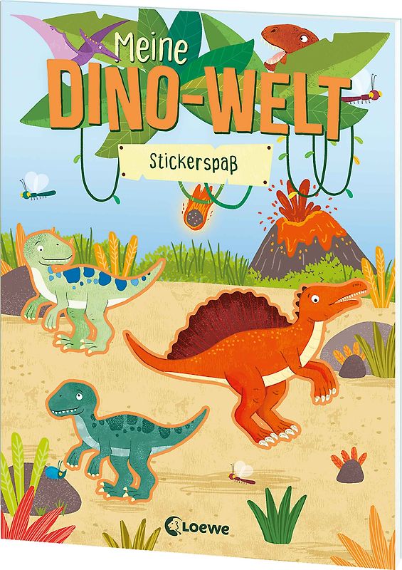 Meine Dino-Welt - Stickerspaß