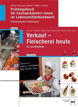Paketangebot Verkauf - Fleischerei heute und Prüfungsbuch Fachverkäufer/-innen