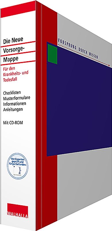 Die Neue Vorsorge-Mappe mit CD-ROM