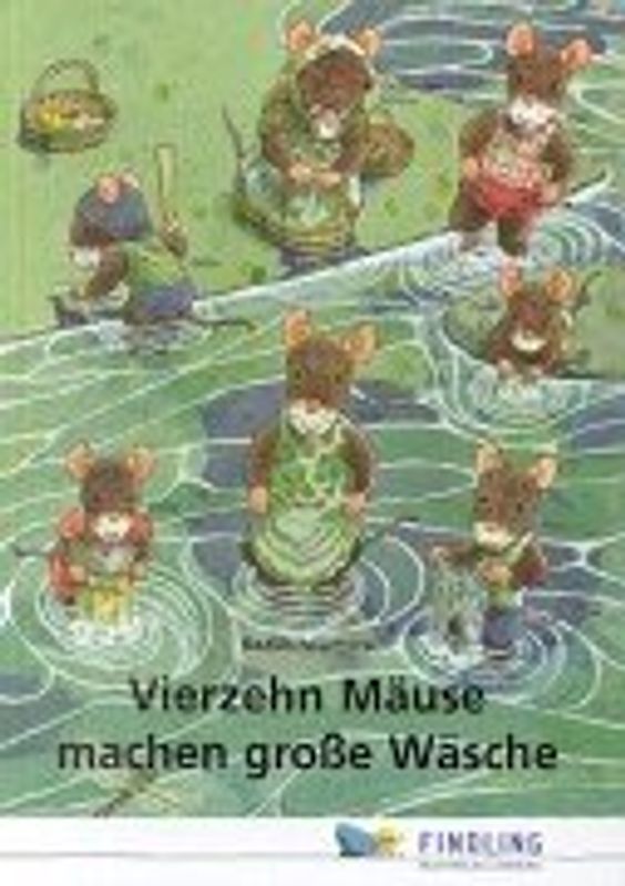 Vierzehn Mäuse machen große Wäsche
