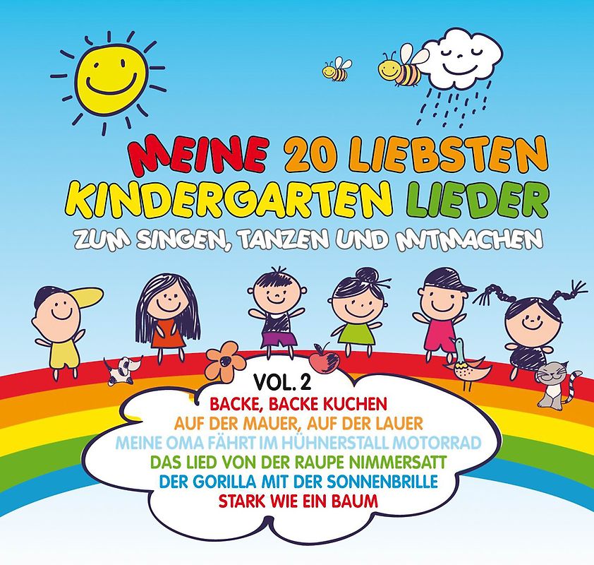 Meine 20 Liebsten Kindergarten Lieder Vol.2