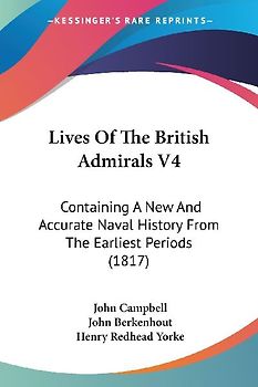 Lives Of The British Admirals V4