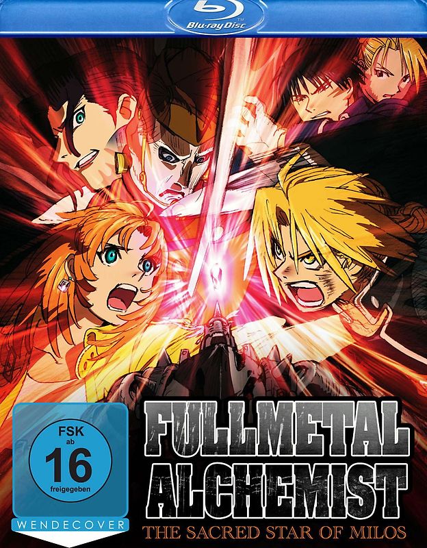 Full Metal Alchemist - The Sacred Star of Milos Blu-ray Disc