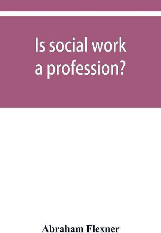 Is social work a profession?