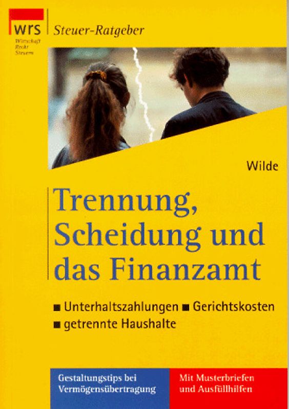 Trennung, Scheidung und das Finanzamt