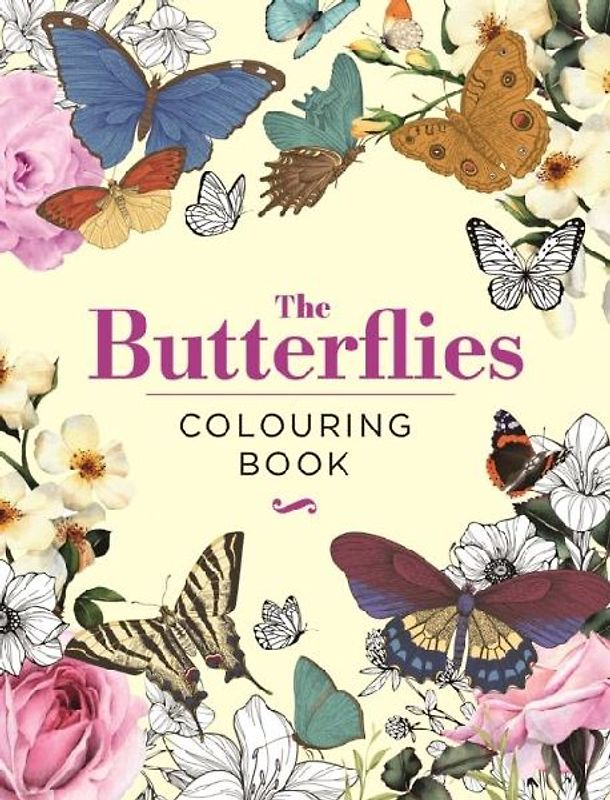 The Butterflies Colouring Book