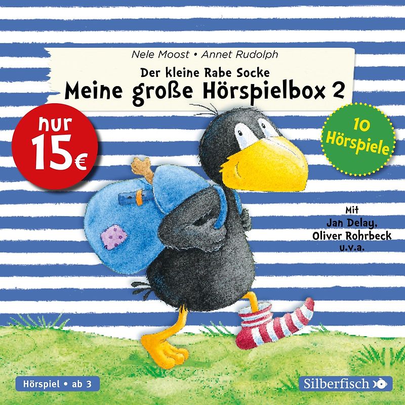 Der kleine Rabe Socke – Meine große Hörspielbox 2 (Der kleine Rabe Socke)
