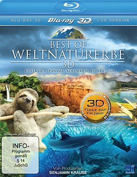 Best Of Weltnaturerbe 3D - Fühle das Erlebnis 3D Blu-ray Disc