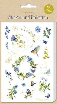 Sticker und Etiketten - Stickerbogen mit 100 Stickern