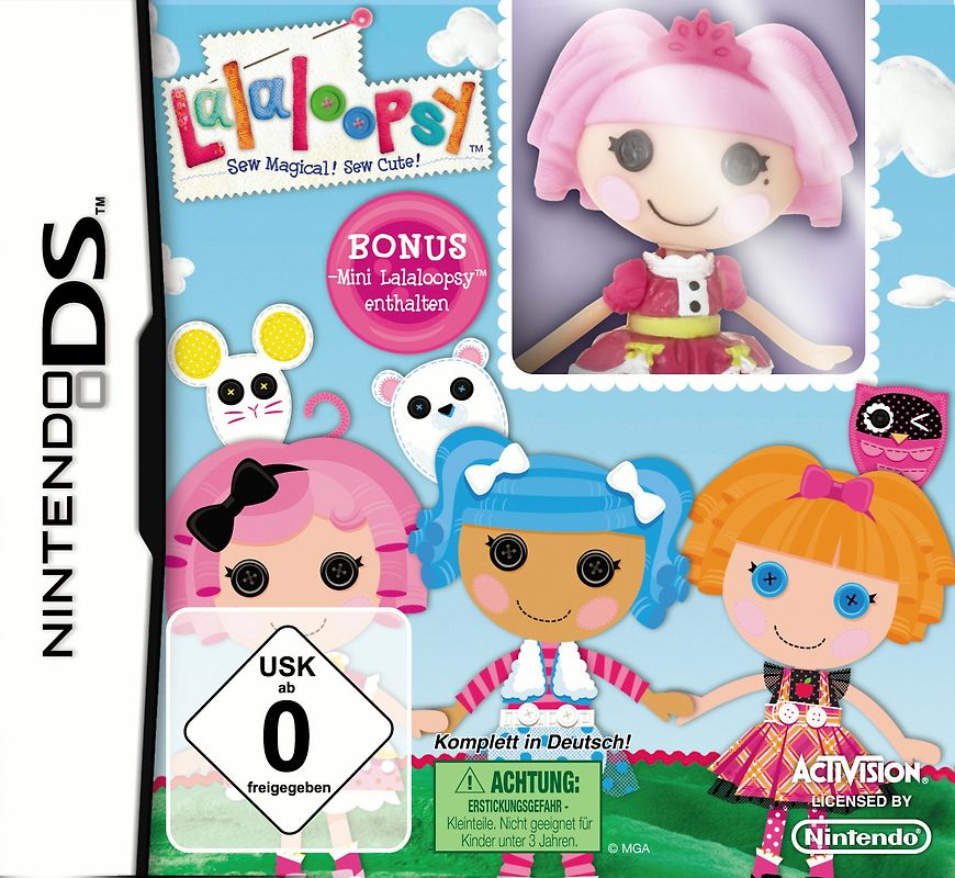 Lalaloopsy - Sew Magical! Sew Cute! (Spiel + Mini Lalaloopsy Figur) Nintendo DS