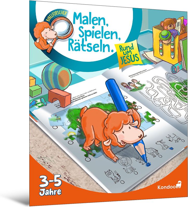 Bibelforscher: Malen, Spielen, Rätseln.