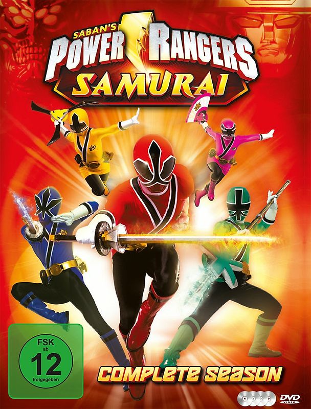Power Rangers - Samurai (Die komplette Serie) [4 DVDs] DVD