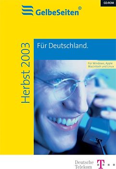 Gelbe Seiten für Deutschland - Herbst 2003 MacOS