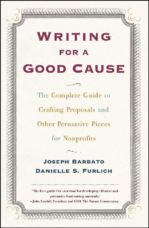 Writing For A Good Cause