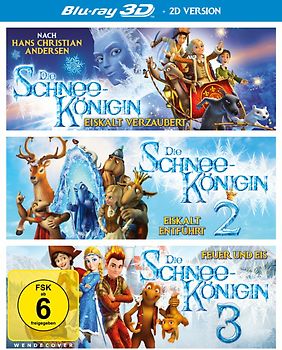 Die Schneekönigin 1-3 Box 3D [3 Discs] 3D Blu-ray Disc