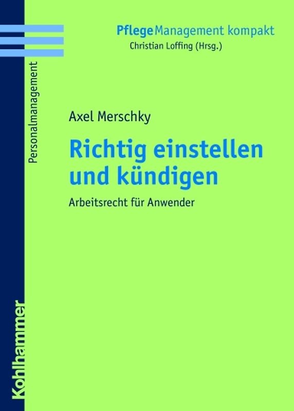 Richtig einstellen und kündigen