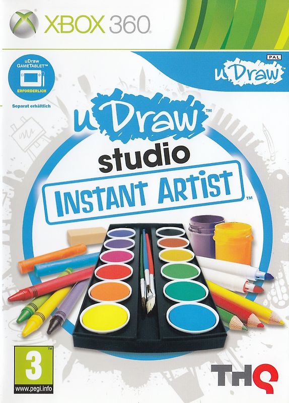 uDraw studio: Instant Artist [uDraw erforderlich, Bundle Copy, Internationale Version] Xbox 360